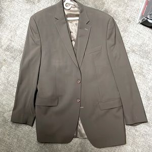 RALPH LAUREN - Lauren 100% WOOL Suit Jacket & Vest Set 44L